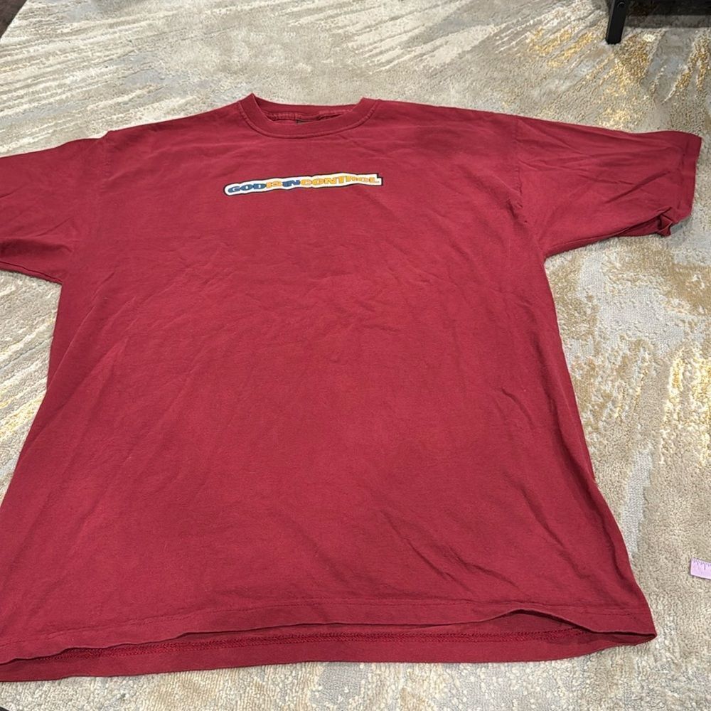 VTG truth god is in control t shirt size XL single stitched sleeve Truth tag